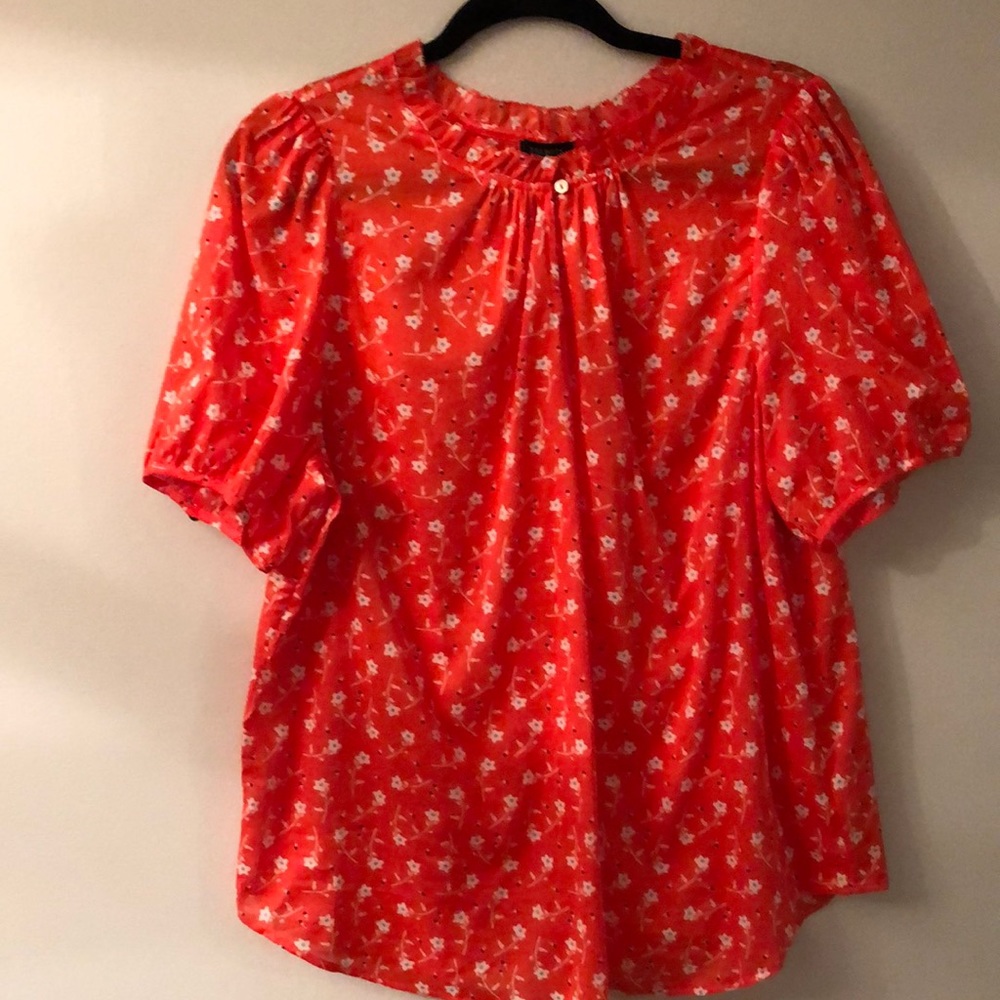 Talbots Short Sleeve Blouse XL
